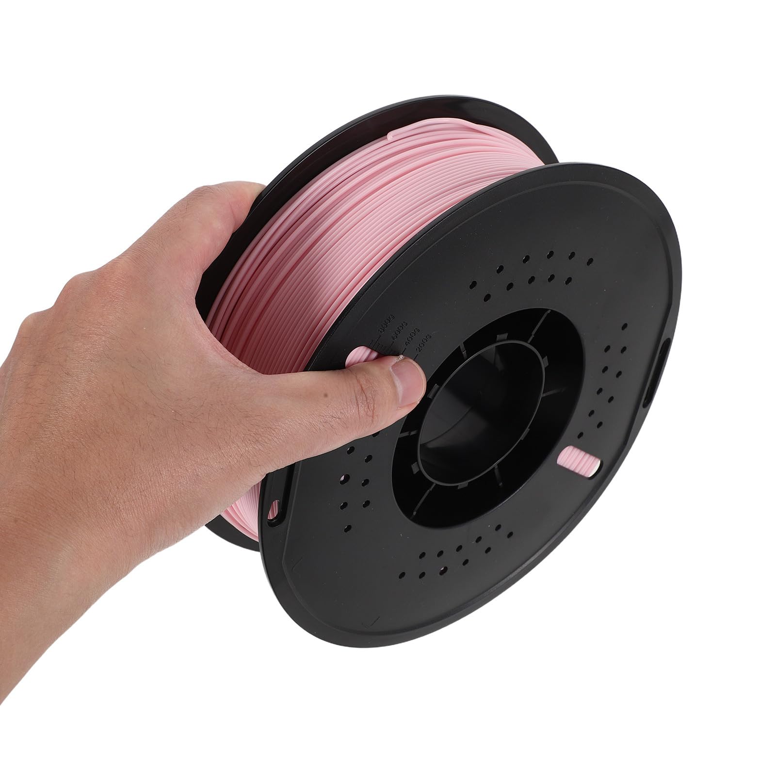ibasenice Filamento PLA para impresora 3D - Bobinas de filamento para impresión 3D de 1,75 mm - 1 kg (2,2 lb) Suministros decorativos para impresoras para aficionados Artículos para fiestas Rosa