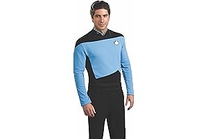 Rubie's Star Trek The Next Generation Deluxe Science Officer Adult Costume Shirt