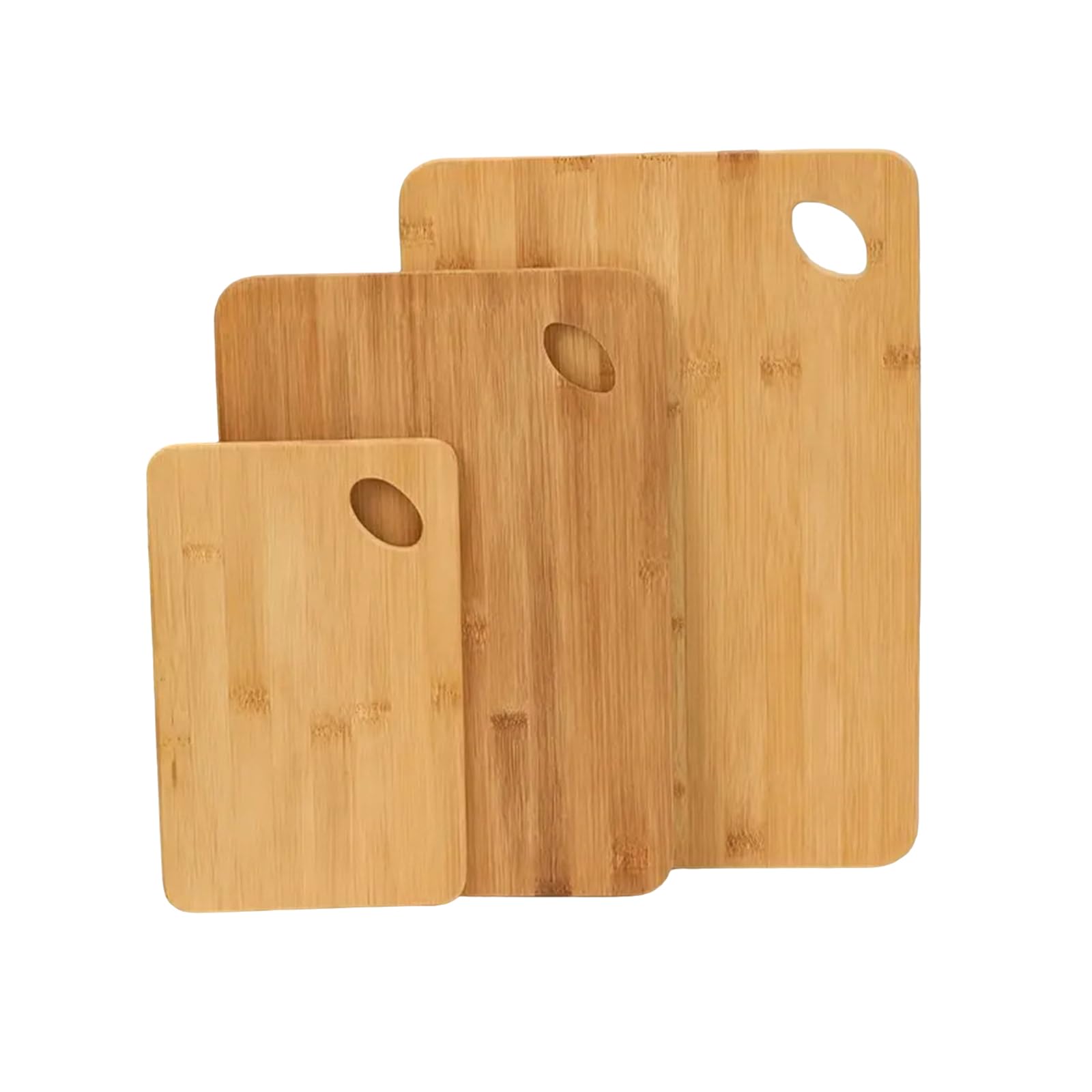 Xjdzineq 3pcs Double Sided Vegetable Cutting Boards with Hole Charcuteries Chopping Boards for Cooking Enthusiasts Charcuteries Board