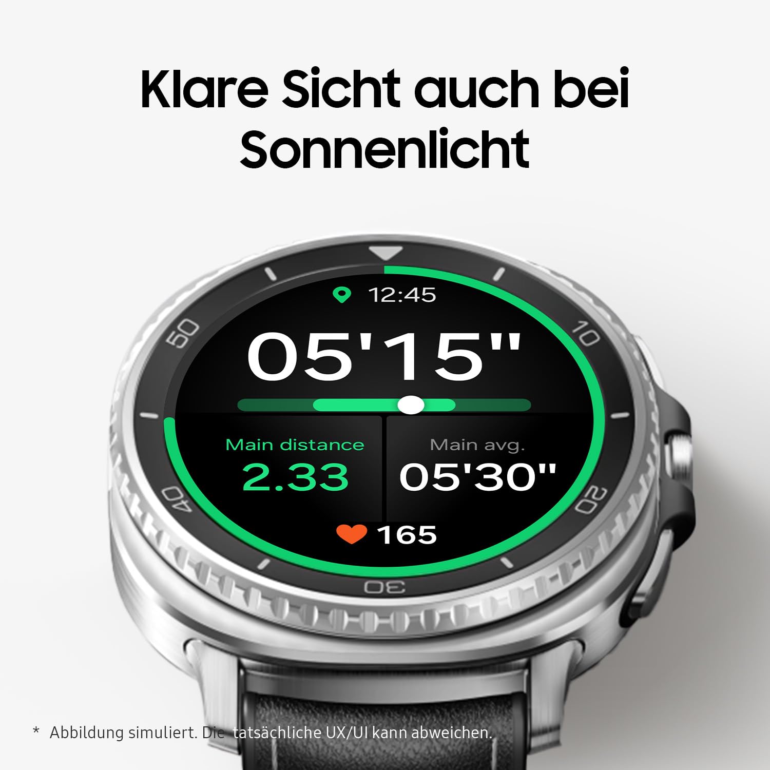 Samsung Galaxy Watch8 Classic Smartwatch, Fitness-Uhr, 64 GB Speicher, 46 mm, Bluetooth, Schwarz