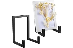 Sweetude 2 Pcs 8 Inch Plate Stands with Decorative Table Top Easels