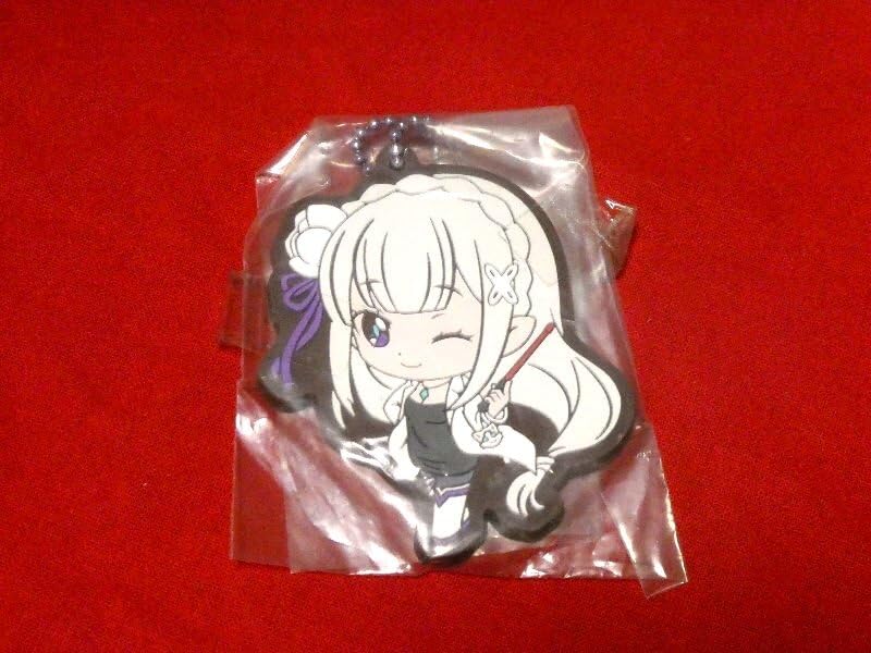 Re:ゼロから始める異世界生活　ラバーストラップ　エミリア Re:ゼロから始める異世界生活 カプセルラバーマスコット2