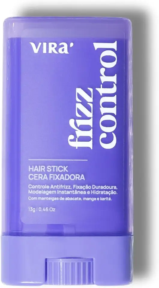Virá Cera Finalizadora Antifrizz em Bastão 13g