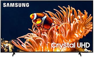SAMSUNG 75-Inch Class 4K Crystal UHD DU8000 Series HDR Smart TV w/Object Tracking Sound Lite, Motion Xcelerator, Ultra Slim Design, Gaming Hub, Alexa Built-in (UN75DU8000, 2024 Model)