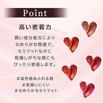 Amazon | Today's Cosme キッスるリップ KissLu Lip 02.オレンジ