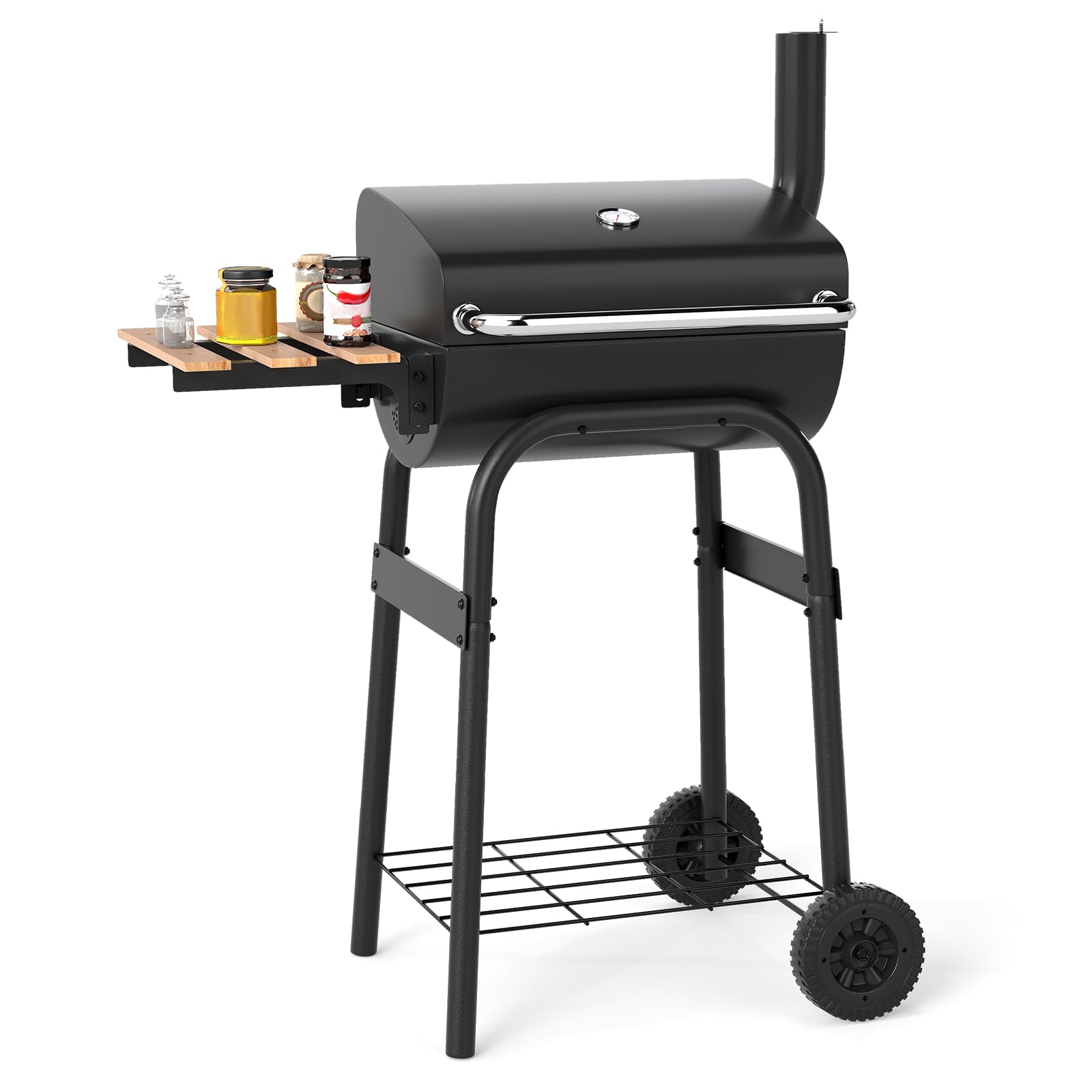 Amazon.com: Giantex Portable Charcoal Grill with Foldable Side