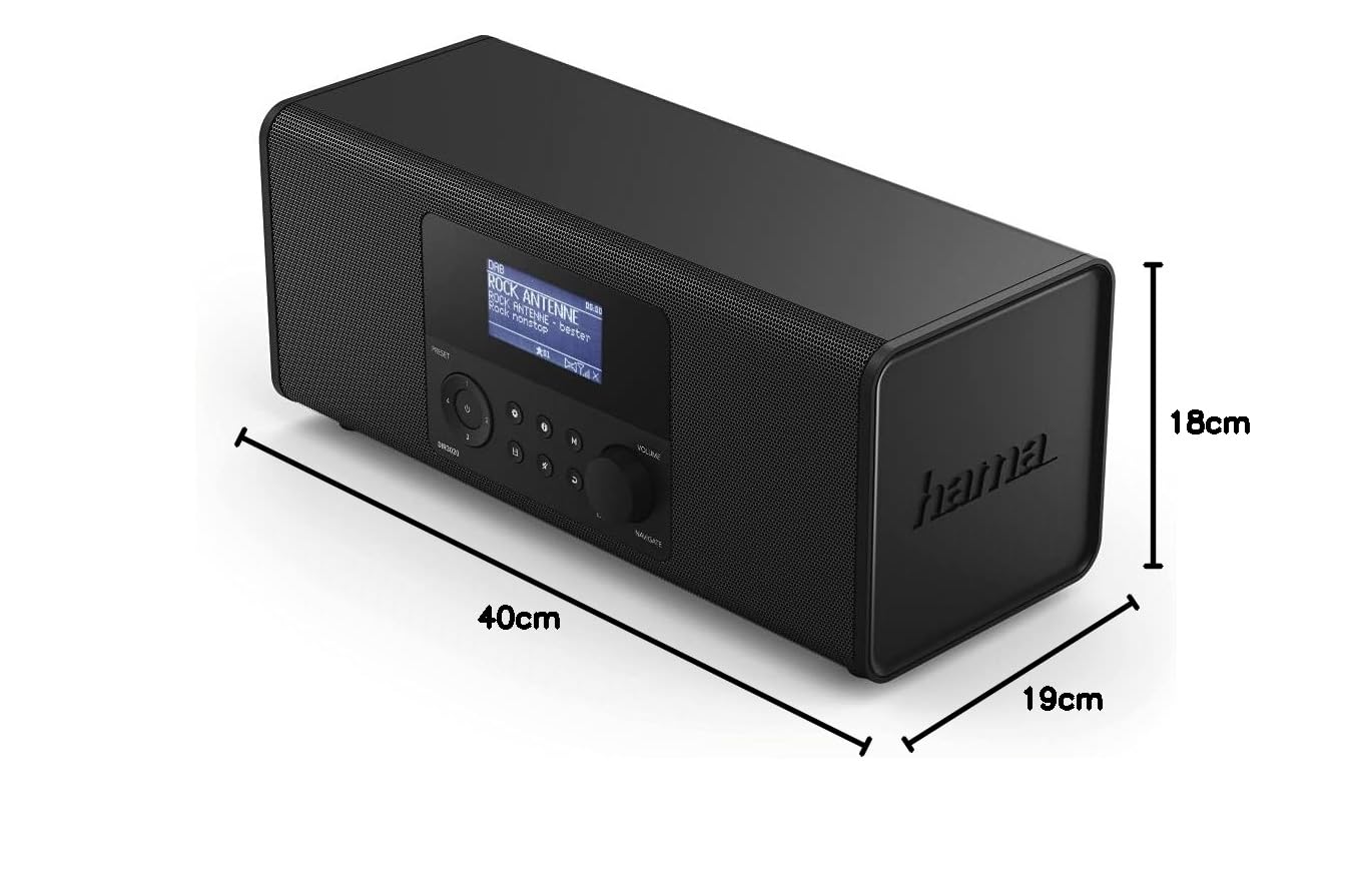 Soundmaster IR6500SW - Radio Portable avec Radio Internet WLAN, Radio Dab/FM-RDS, Réception