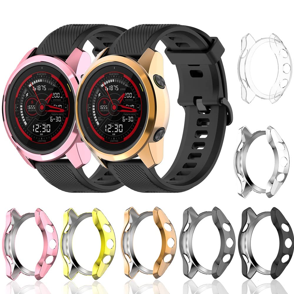 Custodia In Silicone Per Garmin Forerunner 745, Morbida E Trasparente, Resistente Agli Urti, Compatibile Con Ricarica, Accessorio Essenziale Per La Corsa E Lo Sport