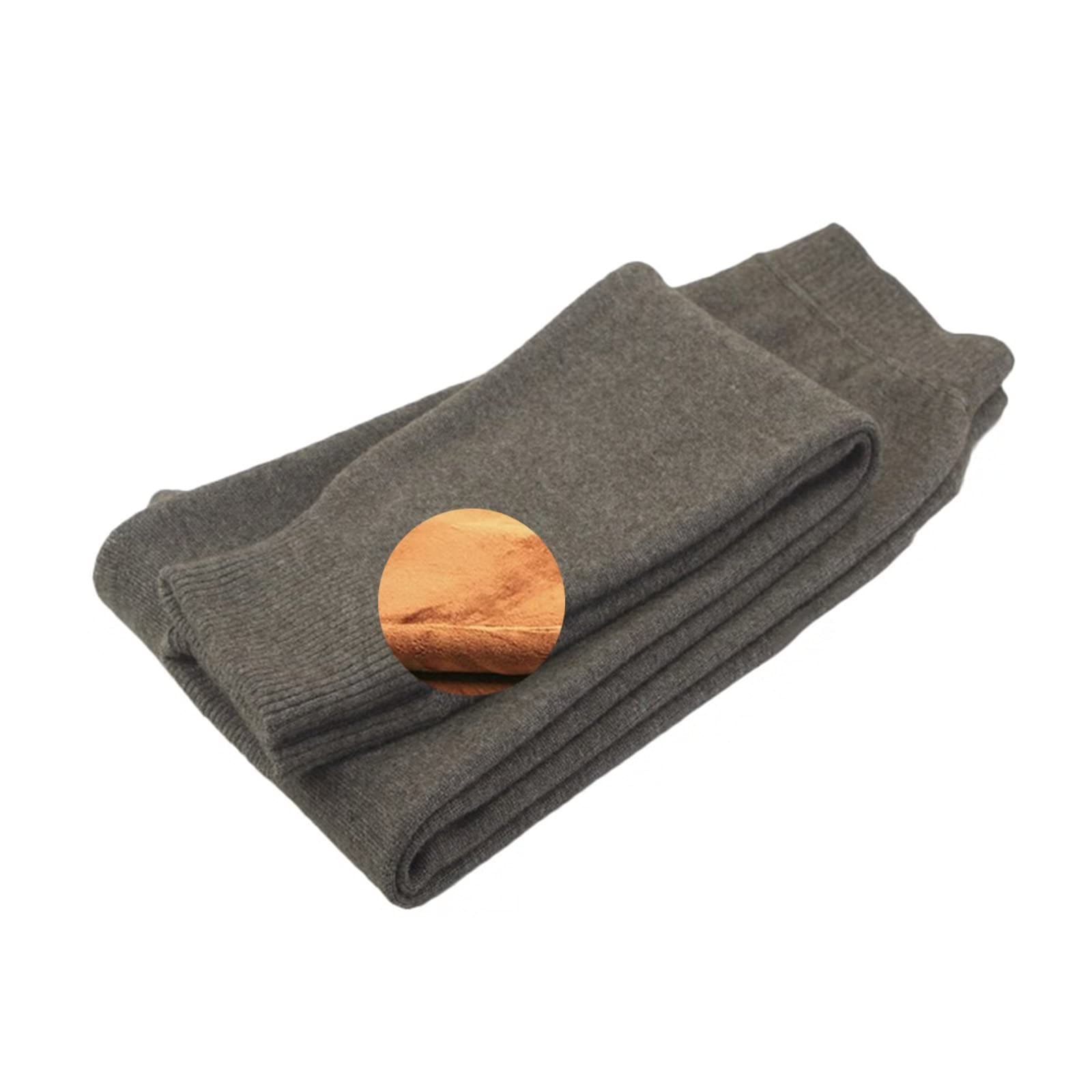 Uomo Termico Biancheria Intima Fondo, Foderato in Fleece Pantaloni Leggings