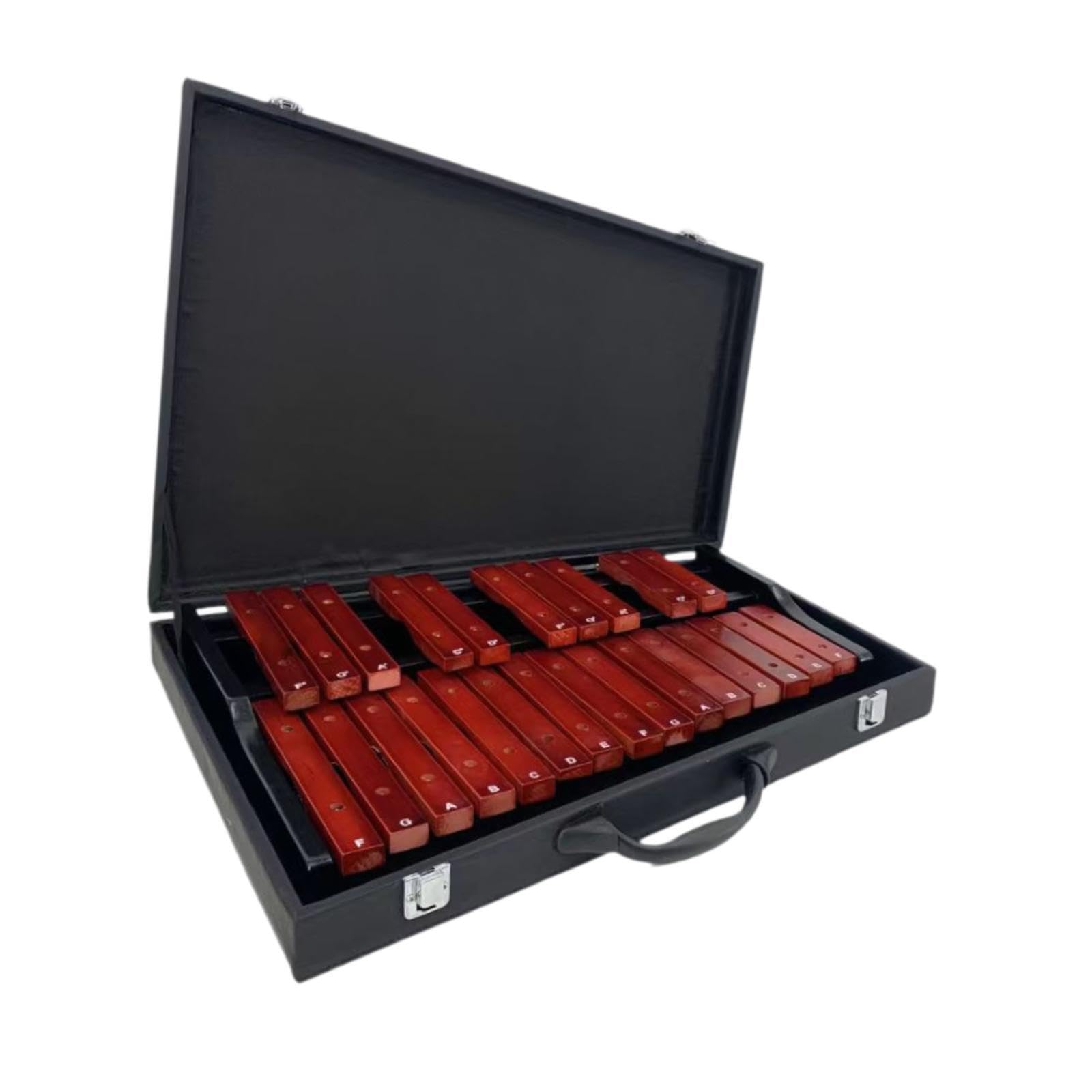 Piano de percusión infantil con música de percusión manual que ofrece un cómodo apoyo para el desarrollo musical infantil, garantizando que no, Imitación con estuche, 58x47x8cm