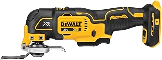 DEWALT 20V MAX XR DCS356B Cordless Oscillating Multi-Tool - Brushless 3-Speed, LED Light, Quick-Change, Tool Only
