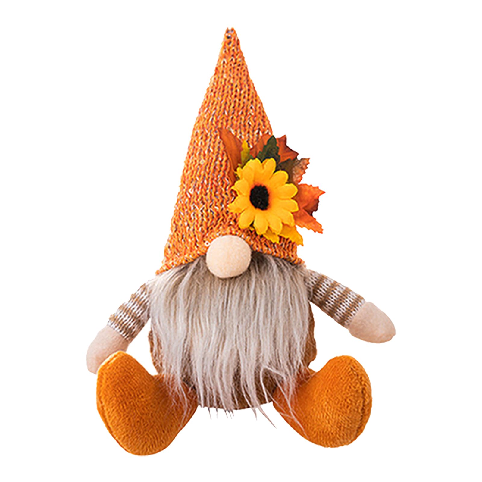 Jazuaiao Harvest Season Gnomes Plush Hanging Decors Sturdy Polyester Materials Holiday Homes Decoration for Family Cloth Gnomes Figurine
