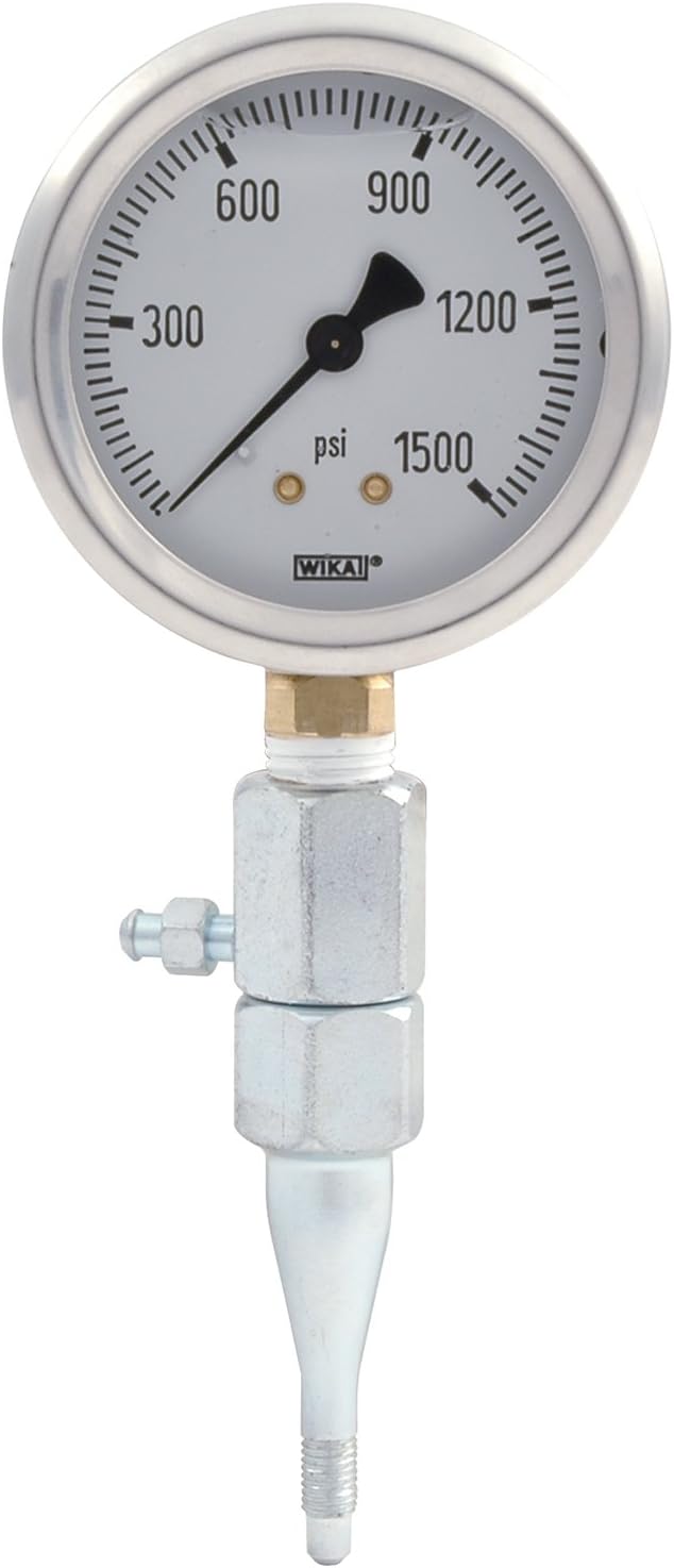 Allstar Performance ALL11020 360 Degree Rotation Swivel Head Brake Pressure Gauge