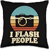 ShutterStyle Photography Hobby Photographer Flash People Photography Passion Photographer Hobby I Throw Pillow, 16x16, Multicolor