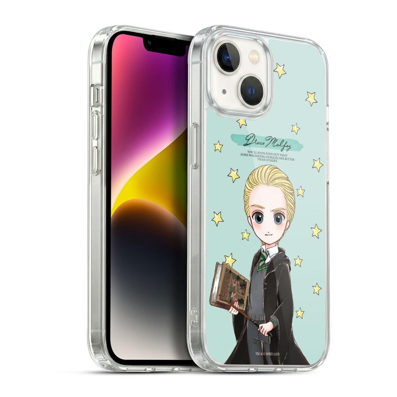 Head Case Designs Licenciado Oficialmente Harry Potter Patrón Luna Reliquias de la Muerte XXXVII Caso Funda de Gel Suave Compatible con Apple iPhone 12 / iPhone 12 Pro — view 181