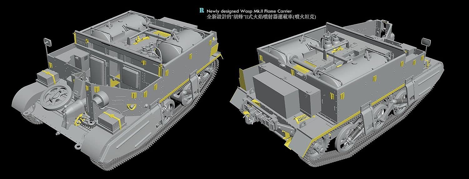Amazon | イギリス軍 ワスプMk.2火炎放射キャリア 乗員2体付 (RV35036