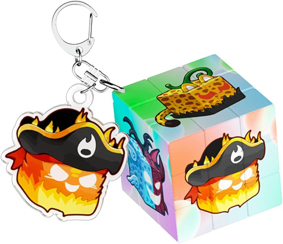 Amazon.co.jp: [WUKO] ブロックス フルーツ 周辺 キーホルダー ABS