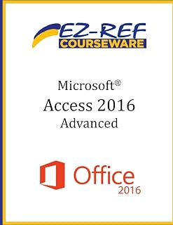 Microsoft Access 2016 Advanced Student