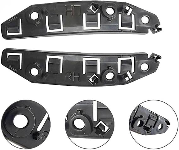 Pair Front Bumper Bracket Retainer Left Right Side for Tesla Model 3 2017 2018 2019 2020 1084181-00-E 1084182-00-E
