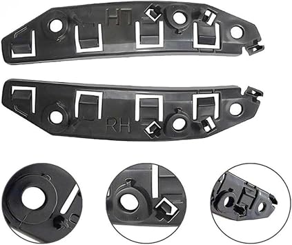 Pair Front Bumper Bracket Retainer Left Right Side for Tesla Model 3 2017 2018 2019 2020 1084181-00-E 1084182-00-E