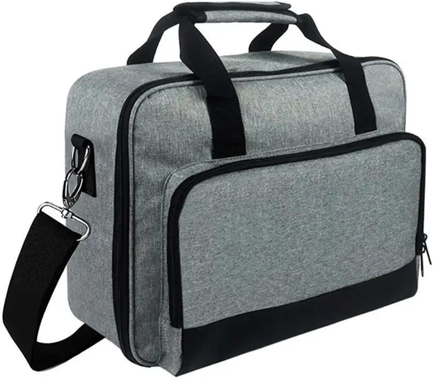 Universal Grey Portable Projector Storage Bag, Travel Carry Organizer for Devices & Accessories