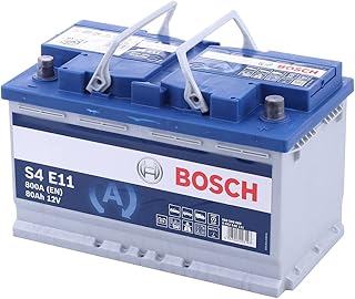 Bosch S4E11 - Batterie Auto - 80A/h - 800A - Technologie EFB - adaptée aux Véhicules avec Start/Stop