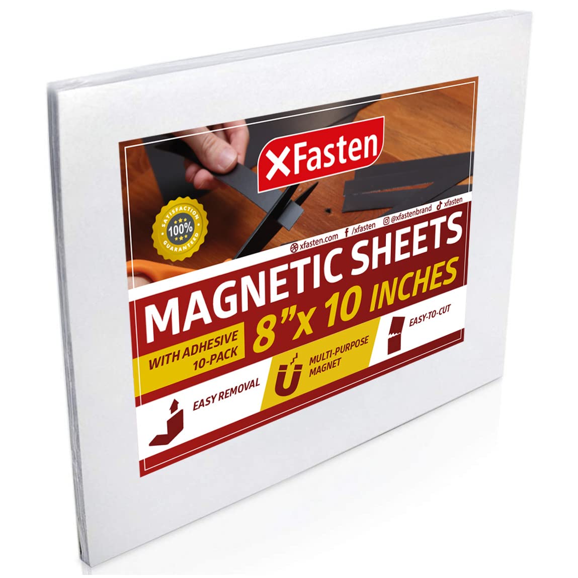 XFasten Sheets 8x10 Inch 20mil (Set of 10