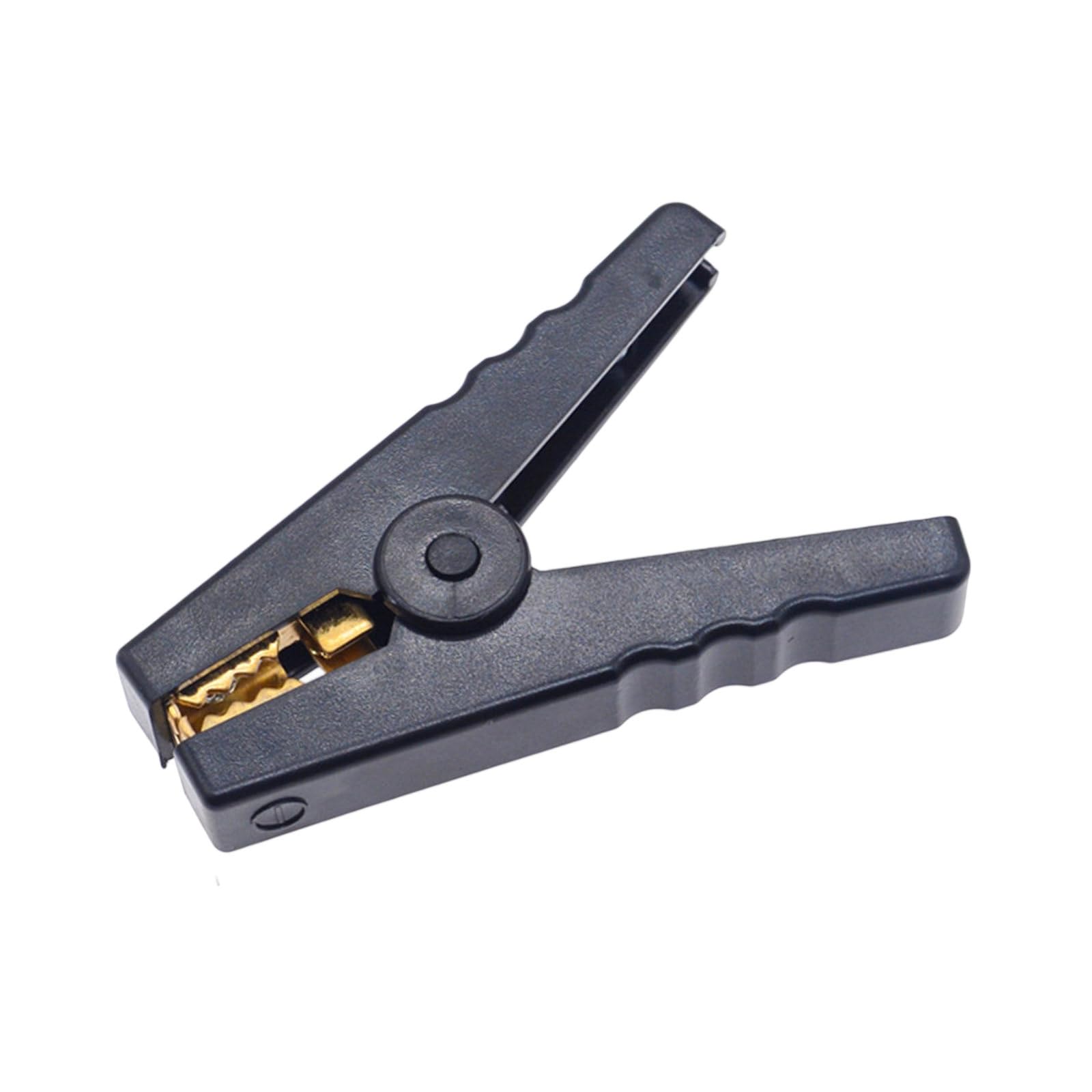 Kelisdi 100A 95Mm Black Multipurpose Clip Clamps 100A To 500A With Insulated Handles For Automotive Marine And Power Tool Applications Copper Battery Terminals Clamps