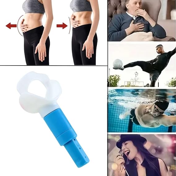 BUFFER® Portable Abdominal Muscle Trainer Respiratory Exercise Trainer Breathable Exercise Apparatus