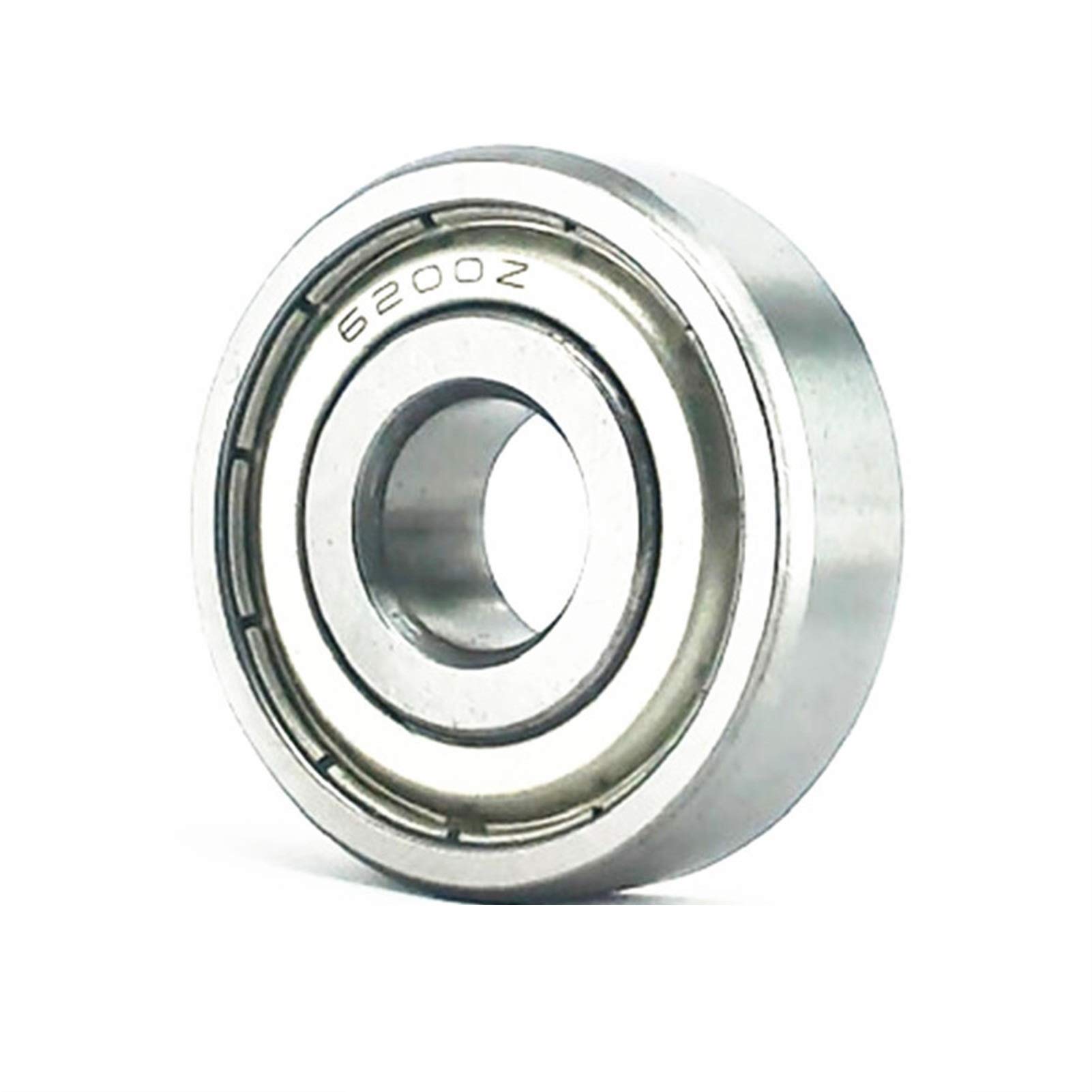 Roulement 6200ZZ à billes gorge profonde 10x30x9mm acier pour transmission puissance