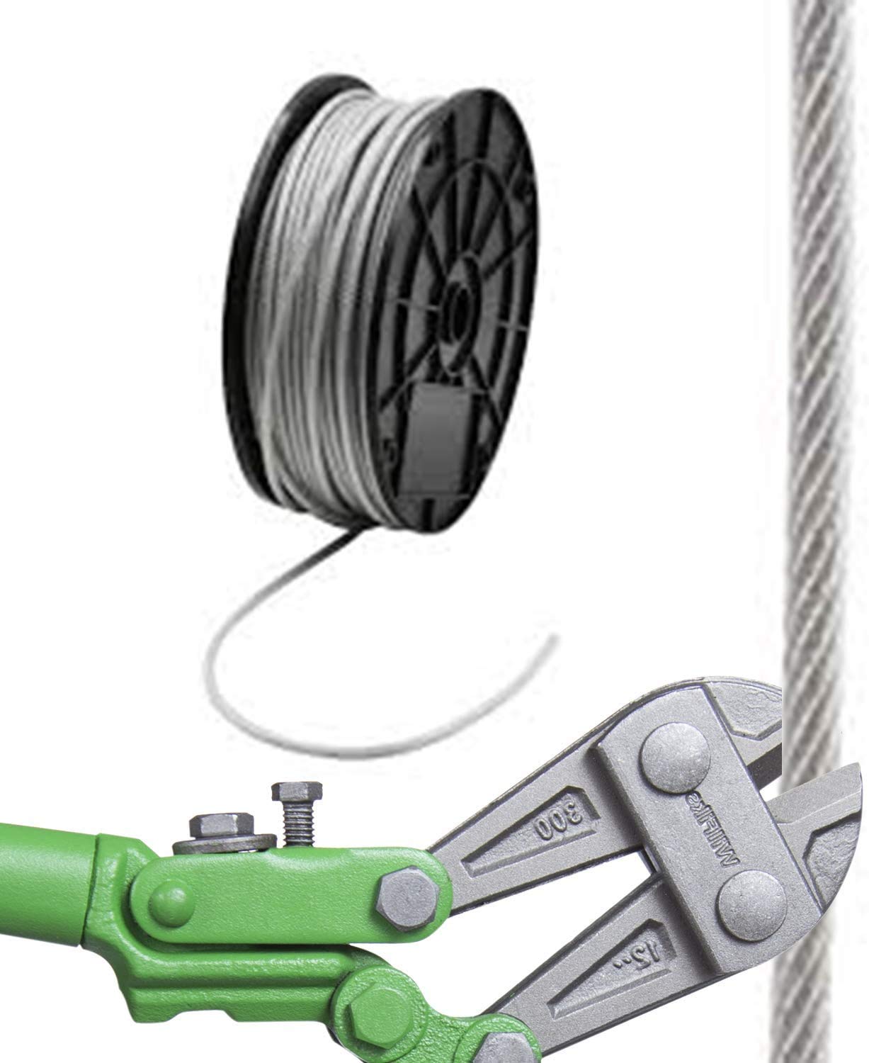 DARIT Smash Bolt Cutter, Heavy Duty Steel Chrome Alloy Jaws, Compound Cutting Chain Lock, Cable & Wire Mesh, Bi-Material Comfortable Ergonomic Shape Soft Rubber Grip Thick Handle (18 INCHES) 2