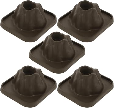5PCS Volcano Eruption Toy Kit Silicone Science Experiment Model