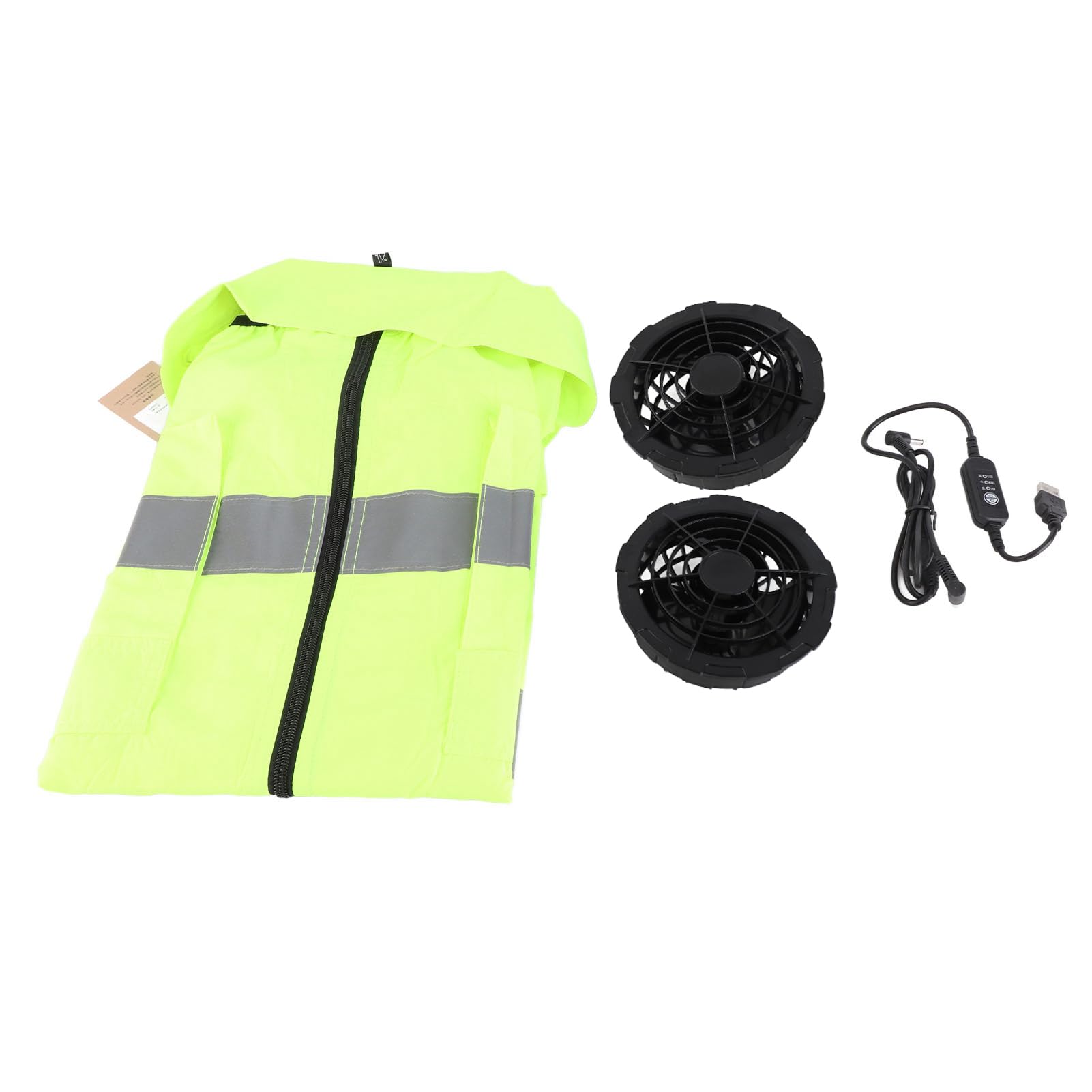 Tnfeeon Cool Vest - Chaqueta con Ventilador de Refrigeración, Ropa con Aire Acondicionado para Hombres y Mujeres, Chaleco de Refrigeración para Trabajar, Actividades Al Aire Libre,