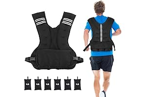 Henkelion Adjustable Weighted Vest: Unleash Your Fitness Potential with Customizable Resistance