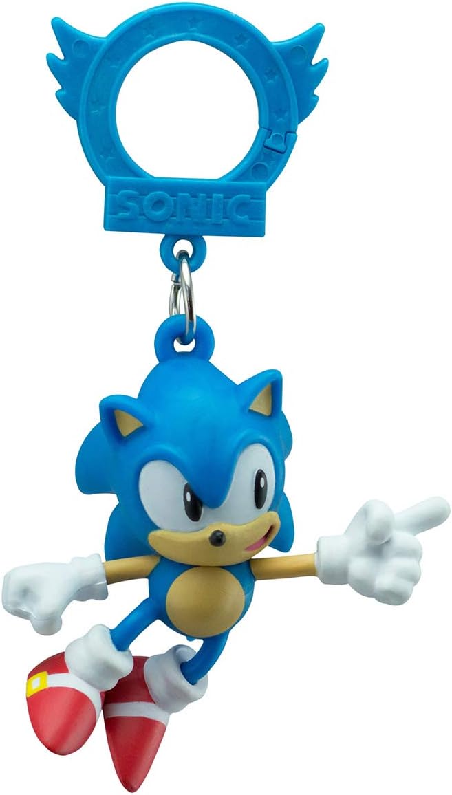Just Toys LLC Sonic The Hedgehog Backpack Hangers (Single)