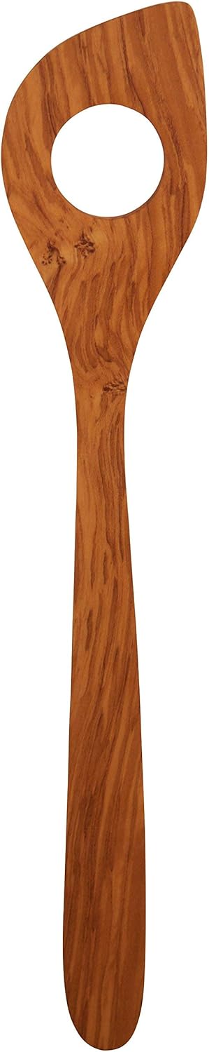 Scanwood Olive Wood Rice Spoon 8.25" : Home & Kitchen