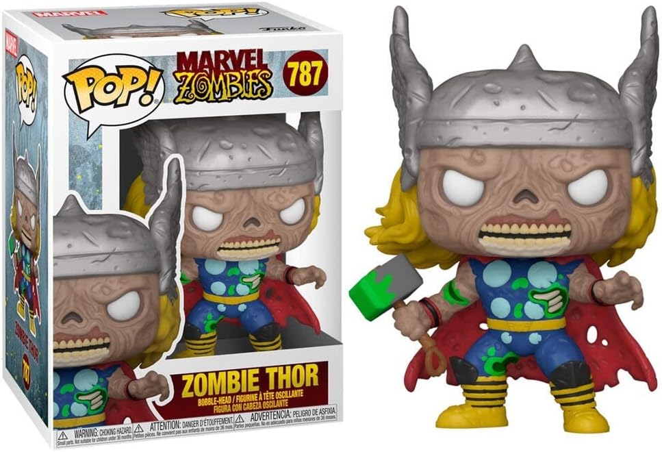Pop! Marvel: Marvel Zombies- Thor (Exc) (Gw), Action Figures - 55646