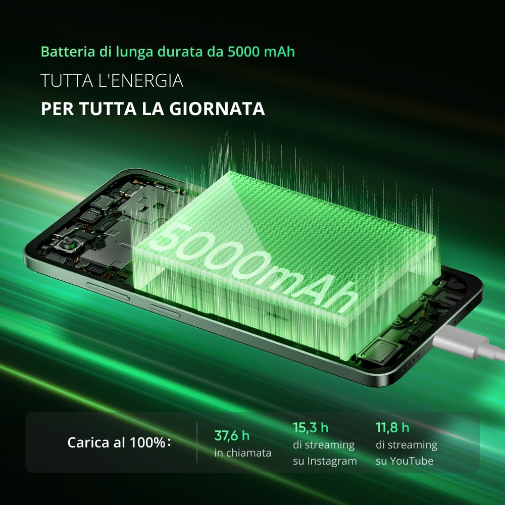 realme 14X 5G Smartphone 6+128 GB, Dimensity 6300 5G, Display da 120 Hz, Resistenza agli urti di grado militare, Fotocamera AI da 50 MP, Batteria di lunga durata da 5000 mAh, Nero