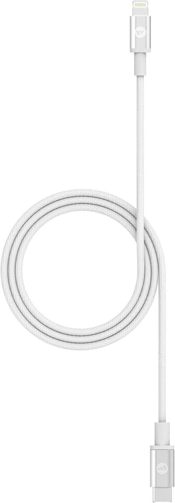 Fast Charge USB-C Cable with Lightning Connector - 1M Cable - White
