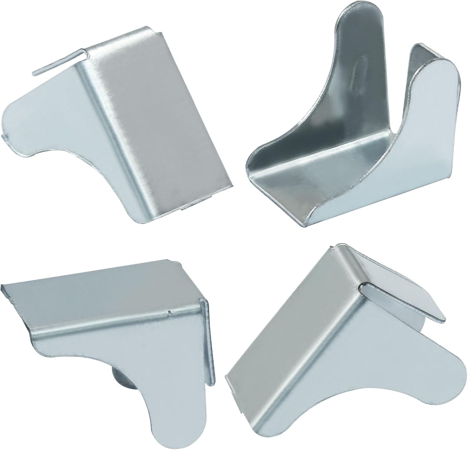 12pcs Shelf Clips Bracket Replacement, Removable Metal Bracket for Garage Cabinet