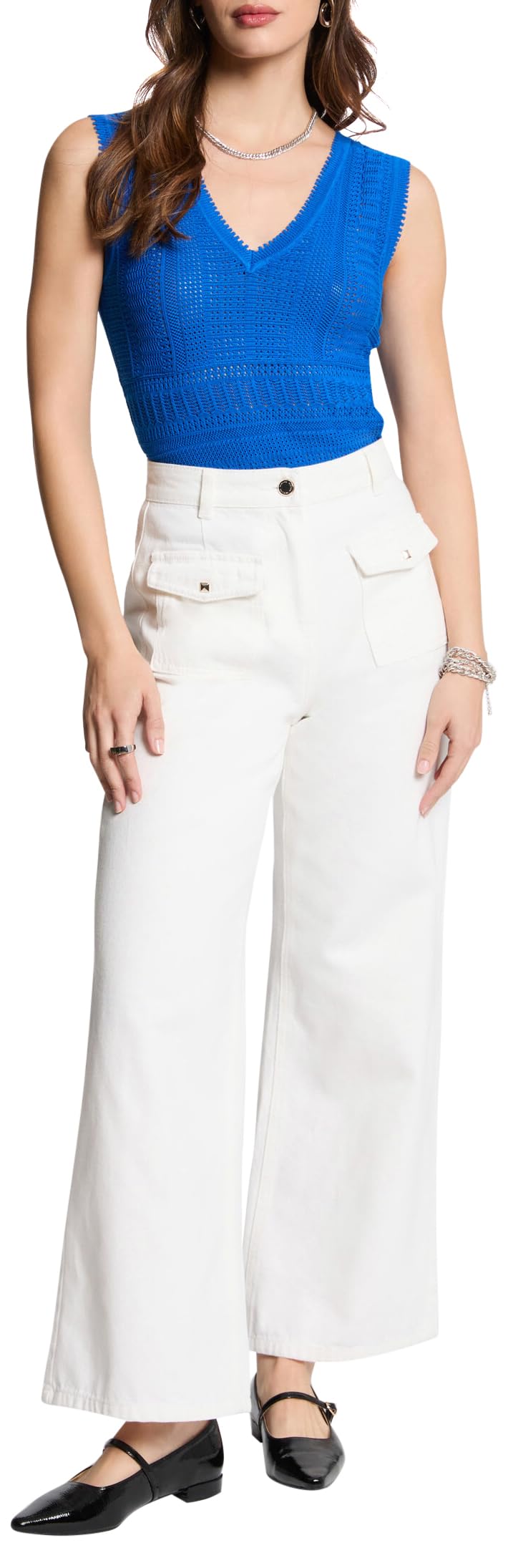 Morgan 242-mushu Canottiere Donna