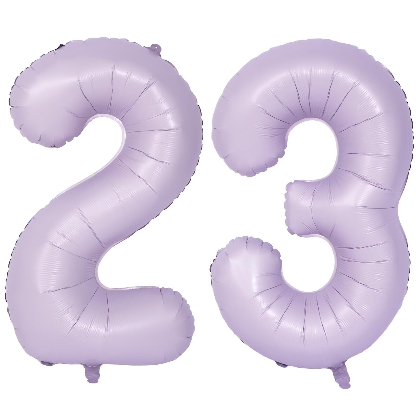 Purple Number 23 Balloons 40 Inch Large Aluminum Foil Party Balloons