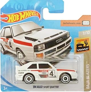Hot Wheels '84 Audi Sport Quattro Baja Blazers 7/10 (43/250) 2019 Short Card