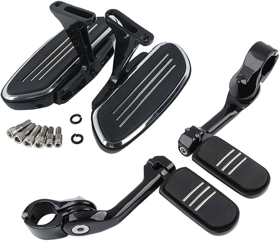 Amazon | HUILI-JPHOME ブラック フットボード ステップボード