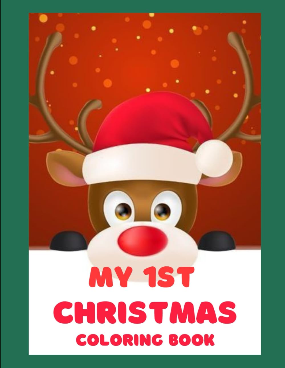 My 1st christmas coloring book
