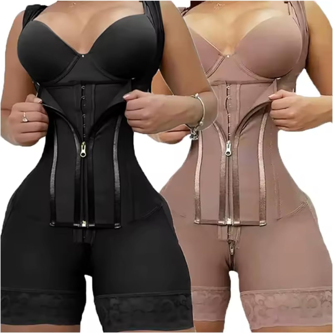 Women Girdles Tummy Control Bodysuits Full Body Underwear Slimming Shaperwear