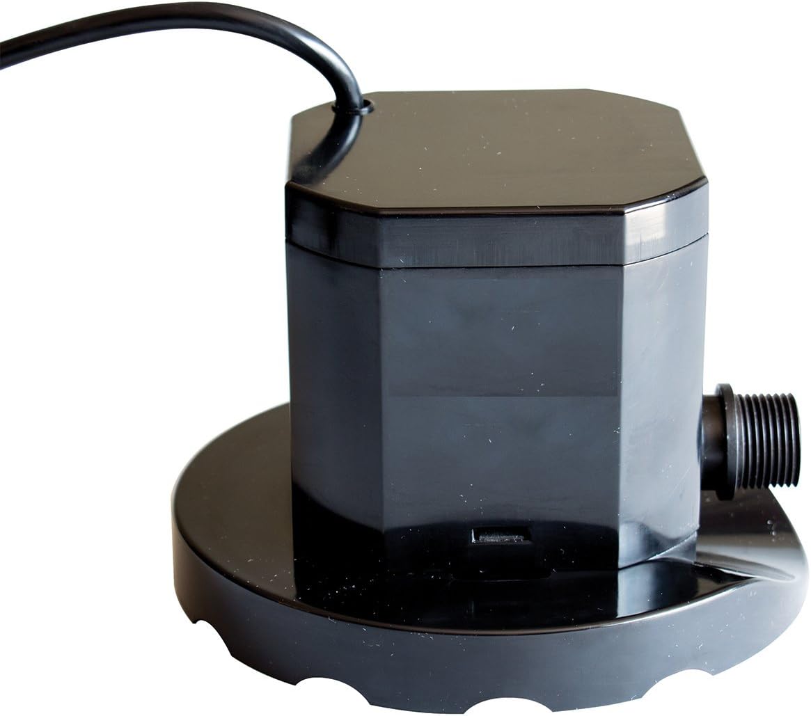 Pumps Away Giant Superior 800 GPH Winter Swimming Pool Cover Pump Above Ground or Inground Pools 1/4 HP Horsepower and Extra Large 7 inch Stabilization Base