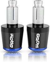 Vista 8 de Para GROM MSX125 MSX 125 2014-2017 2015 2016 Accesorios de motocicleta 7/8 "22MM manillar mano Grips mango barra extremo tapa (color negro y dorado)