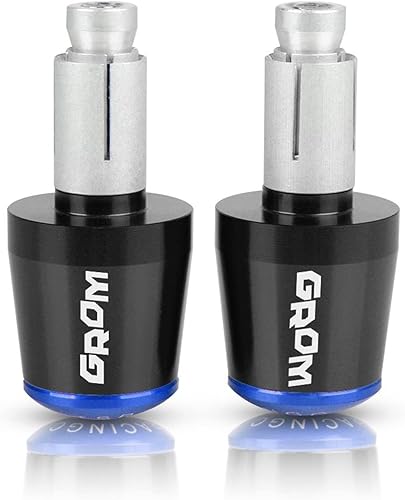 Miniatura 8 de Para GROM MSX125 MSX 125 2014-2017 2015 2016 Accesorios de motocicleta 7/8 "22MM manillar mano Grips mango barra extremo tapa (color negro y dorado)