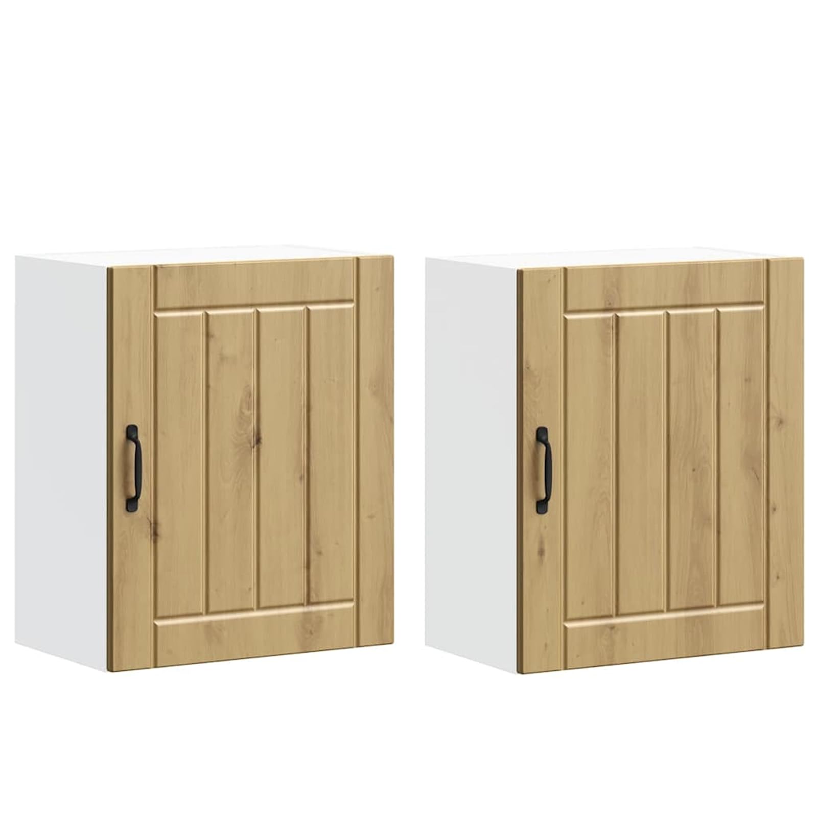 Holzwerkstoff Küchenwandschrank Artisan-Eiche 50x31x60 cm - Vielseitig für Küche, Schlafzimmer, Wohnzimmer Model853816